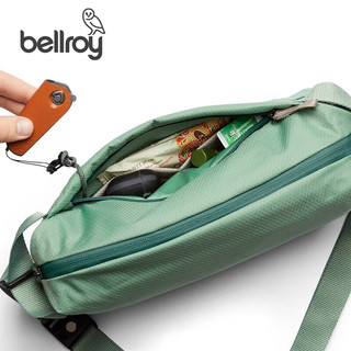 Bellroy澳洲Lite Sling7L轻行胸包单肩包通勤环保休闲男女斜挎包 薄荷绿7L