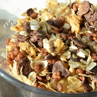 OHLAF 谷物早餐即食燕麦片烘焙巧克力水果麦片