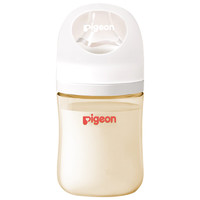 Pigeon 贝亲 20点：贝亲（Pigeon） PPSU奶瓶第3代+SS号奶嘴 160ml