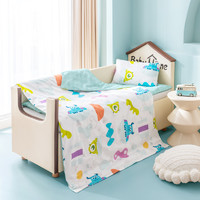 88VIP：Disney 迪士尼 幼儿园6件套床单被子被套纯棉被褥宝宝入园专用儿童午睡床
