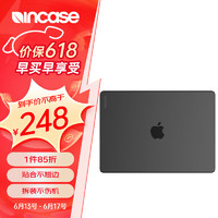 Incase NCASE Dots适用于23/21款苹果MacBook Pro14英寸保护壳苹果笔记本电脑保护套纤薄便携保护套A2442磨砂透黑色