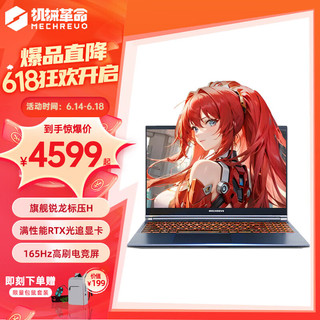 机械革命 蛟龙15K旗舰版锐龙 满血RTX光追独显165Hz