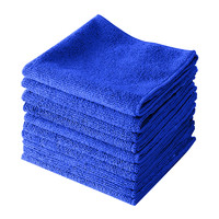 88VIP：千屿 洗车布10条抹布吸水加厚不掉毛家政家务保洁布清洁布百洁布