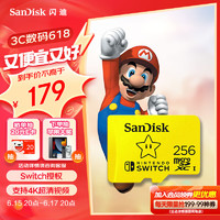 SanDisk 闪迪 anDisk 闪迪 SDSQXAO-256G-ZNCZN 超级马里奥款 microSD-存储卡 256GB（V30、U3）