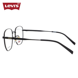 李维斯（Levi's）近视眼镜框架LV7160/003+依视路爱赞全晰膜御1.60镜片 003黑色