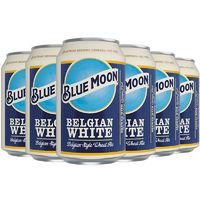 BlueMoon蓝月啤酒330ml*24罐装比利时风味小麦白啤酒整箱装特价