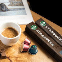 STARBUCKS 星巴克 巴克胶囊咖啡Nespresso雀巢胶囊咖啡进口美式浓缩黑咖啡80颗装
