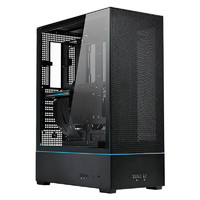 LIAN LI 联力 LIANLI联力sup01黑色台式电脑主机箱 三面网孔散热/前置显卡位/312cm/PCI-E4.0