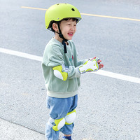 88VIP：FOREVER 永久 儿童轮滑护具套装男女孩宝宝头盔3岁滑板平衡车防摔保护安全帽PJ