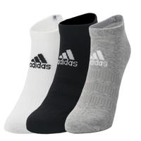 adidas 阿迪达斯 三双装男袜女袜休闲训练舒适透气运动短袜