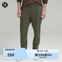 lululemon 丨City Sweat 男士运动裤 *短款 LM5AJVS 中橄榄色