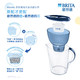 BRITA 碧然德 过虑水壶 Marella 海洋系列（白）+多效滤芯6枚（1壶7芯）