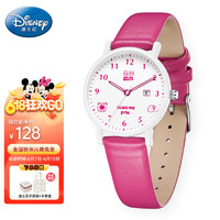 Disney 迪士尼 草莓熊女手表时尚可爱简约夜光防水儿童小学初中考试用表