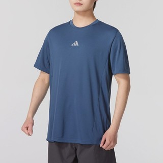 88VIP：adidas 阿迪达斯 男子透气短袖新款跑步健身训练服运动服T恤IS3741