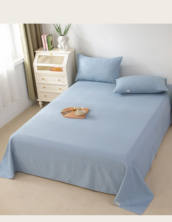 移动端京东百亿补贴plus会员文贵人全棉老粗布15米床单单件200230纯棉