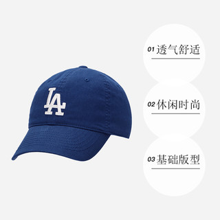 MLB 帽子男帽女帽运动帽遮阳帽LA标鸭舌帽棒球帽3ACP6601N