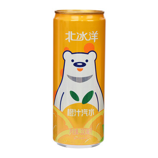 北冰洋 橙汁汽水 330ml*24罐