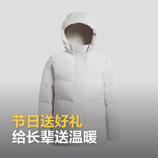 波司登（BOSIDENG）羽绒服冬季女款连帽保暖厚款可脱卸帽外套B30145128B 燕麦色7185 170/96B