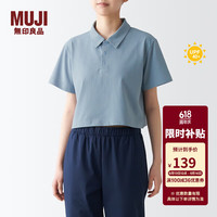 無印良品 MUJI Walker 女式 防紫外线性能吸汗速干短款POLO衫 防晒衣（多色多尺码可选）