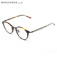 masunaga 增永眼镜框钛+板材眼镜架GMS-819 #13蔡司佳锐1.74