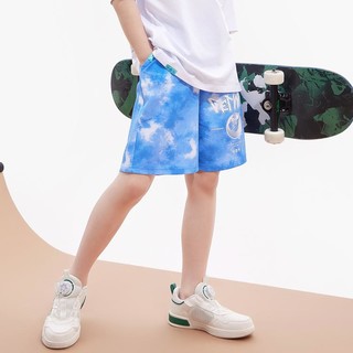 ANTA 安踏 儿童男童短裤夏季中大童户外跑步夏季舒适运动裤安踏童装
