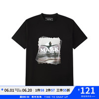  MARK FAIRWHALE/马克华菲 潮流印花 男士短袖T恤