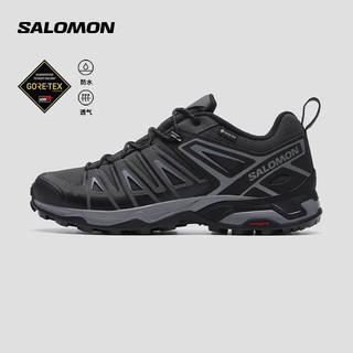 salomon 萨洛蒙 男款 户外运动防水透气舒适减震徒步鞋 X ULTRA PIONEER GTX 墨黑色 471968 7 (40 2/3)