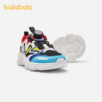 88VIP：巴拉巴拉 童鞋儿童运动鞋透气男童鞋子2024夏新款轻便网布鞋旋转扣