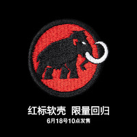 88VIP：MAMMUT 猛犸象 Macun 2.0男士连帽防风防泼水软壳夹克外套 限量 黑色 M