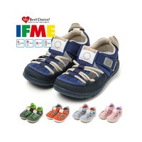 IFME 日本直邮IFME儿童鞋透气低帮平底简约舒适时尚潮流水陆镂空凉鞋