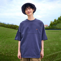 Lee 李 男士舒适版圆领字母印花男短袖T恤 LMT00915 白色 M