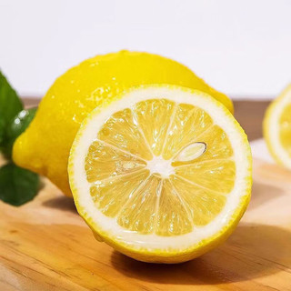 乌仙子四川安岳黄柠檬  新鲜柠檬多汁 甄选安岳柠檬 净重4.5斤特大果