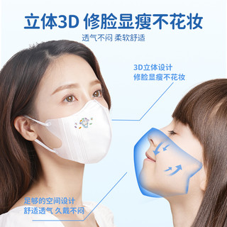 88VIP：DR.CHU 初医生 医生哆啦a梦口罩3d立体一次性医用外科儿童口罩卡通可爱8到12岁