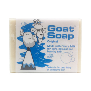 88VIP：Goat 山羊 澳洲手工皂冷制皂山羊奶皂原味100G沐浴洗脸原装进口香皂肥皂