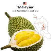 88VIP：大马彭亨州马来西亚原装进口猫山王榴莲正宗D197液氮冷冻新鲜水果
