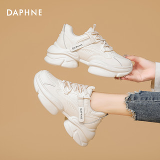 DAPHNE 达芙妮 清仓捡漏大牌鞋子2024老爹鞋轻便运动鞋