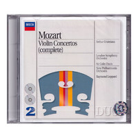 莫扎特 小提琴协奏曲全集 2CD 进口唱片
