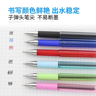 日本ZEBRA斑马Z-Grip中性笔盒装C-JJ1考试黑色水笔0.5mm签字用防水透明笔杆 考试用水笔