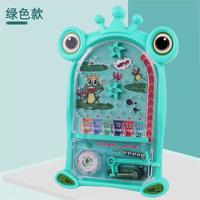 菲利捷掌上趣味弹珠机亲子双人互动智力减压桌面游戏儿童玩具 趣味弹珠机-绿色款