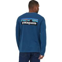 限新用户：Patagonia 巴塔哥尼亚 男士长袖 Logo休闲 T 恤