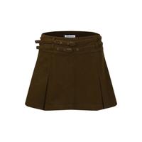 URBAN REVIVO 女装美拉德甜酷压褶廓形短裙半裙 UWV540045