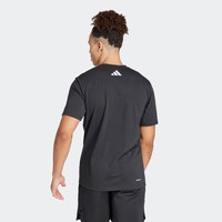 adidas 阿迪达斯 运动健身上衣圆领短袖T恤男装夏季adidas阿迪达斯官方IM7451