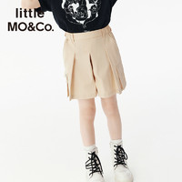 Little MO&CO. little moco童装夏装儿童裤子女童裙裤式宽松休闲短裤大童半身裙