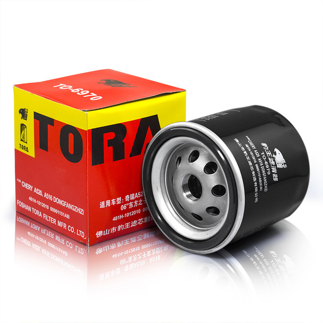 TORA 豹王 机油滤芯适用于奇瑞A520 A516 A3 A5东方之子机油滤清器TO-6970