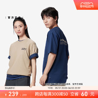 new balance NB官方24新男女夏季山系露营风莫兰迪短袖T恤MT41588