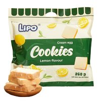 移动端：Lipo 柠檬味面包干260g  越南进口饼干 休闲零食 六一 出游 野餐