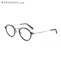 masunaga 增永眼镜框近视眼镜架GMS-825#11+依视路单光1.56镜片