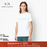 阿玛尼ARMANI EXCHANGEAX男装品牌标识短袖T恤衫