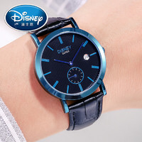 Disney 迪士尼 手表 儿童手表男孩时尚中学生手表男款青少年休闲日历石英表52018B