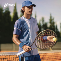ASICS 亚瑟士 男式网球运动短袖T恤透气舒适运动灵活套头
